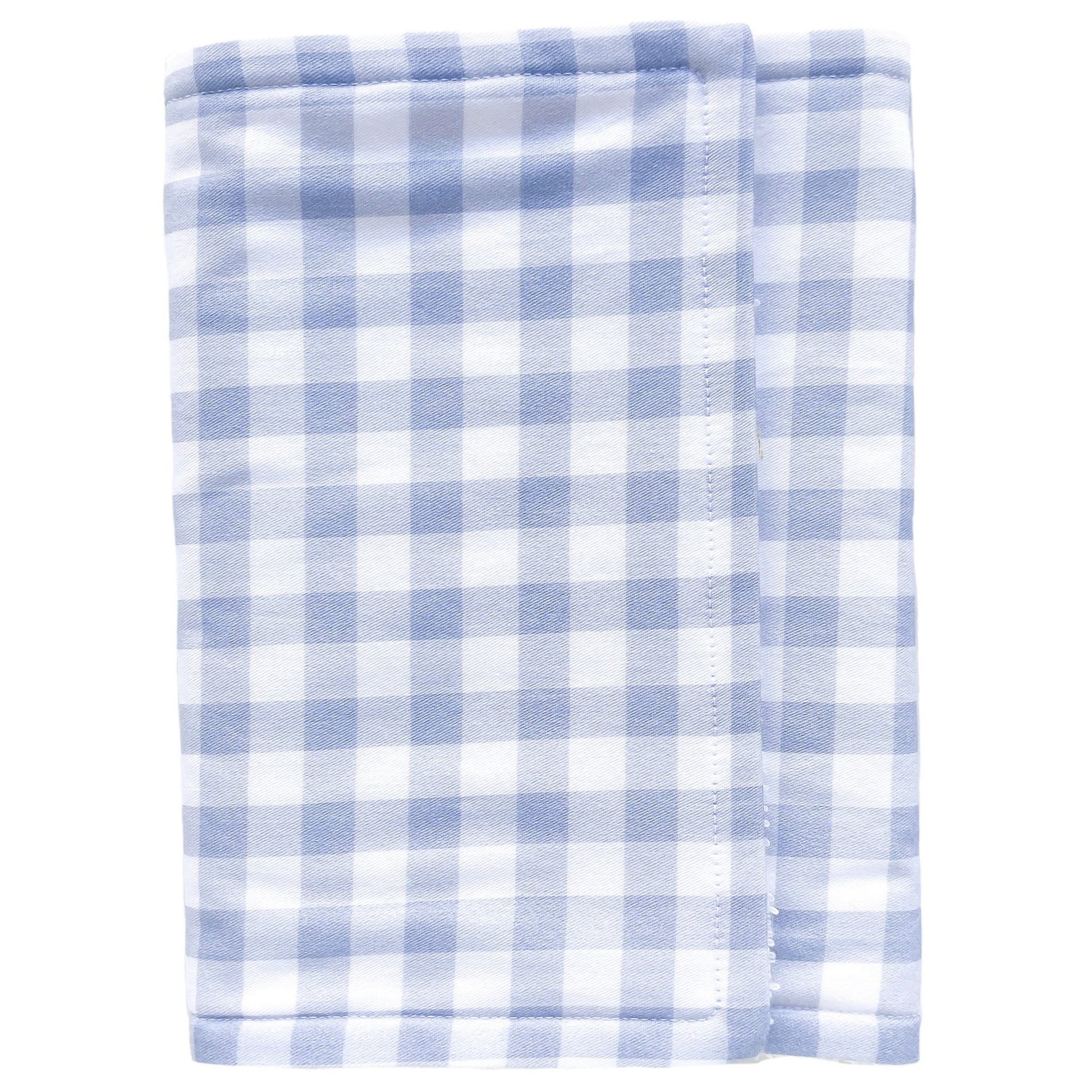 Burp Cloth - Blue Gingham