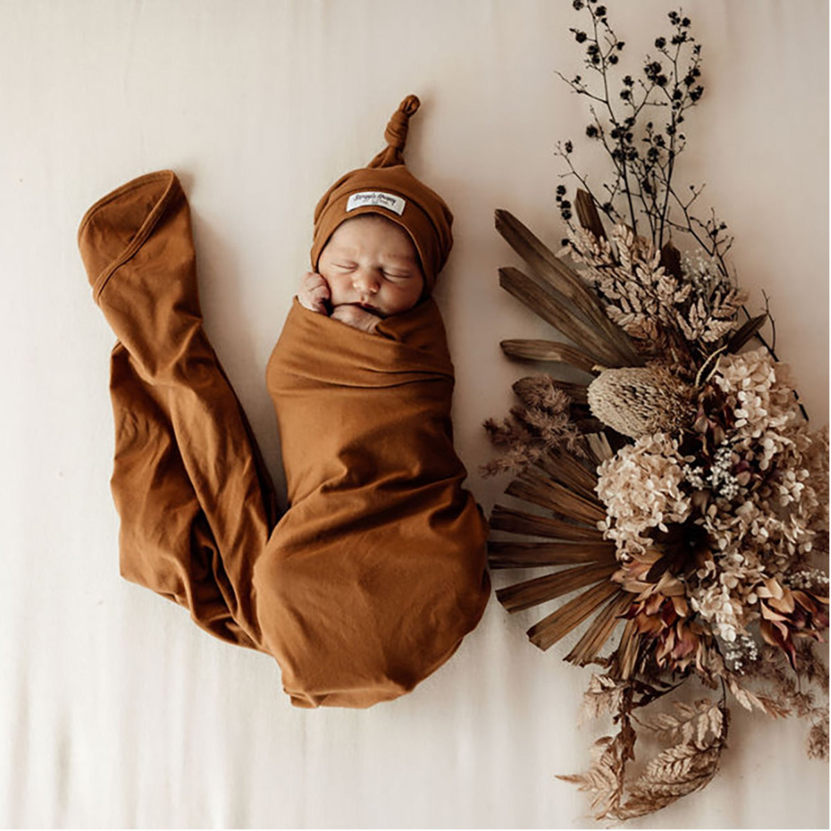 Bronze Jersey Wrap Set - Snuggle Hunny Kids | Little Bambino Bear