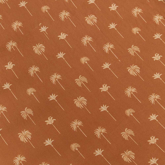 Snuggle Hunny Kids - Bronze Palm Bassinet Sheet / Change Pad Cover