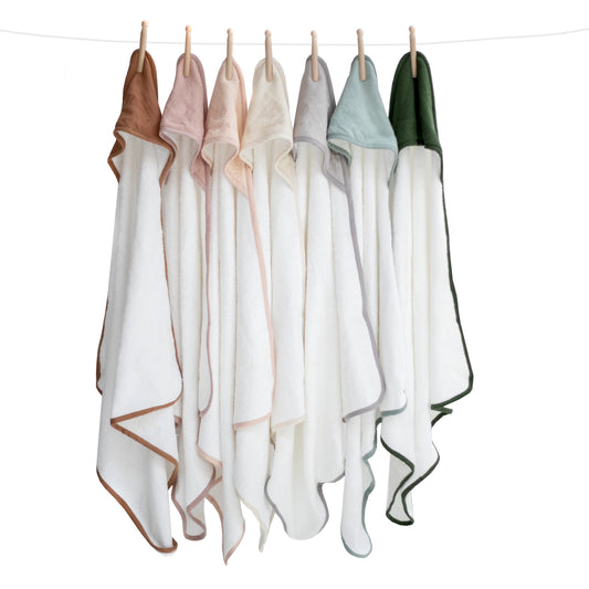 Burrow and Be Hooded Towels