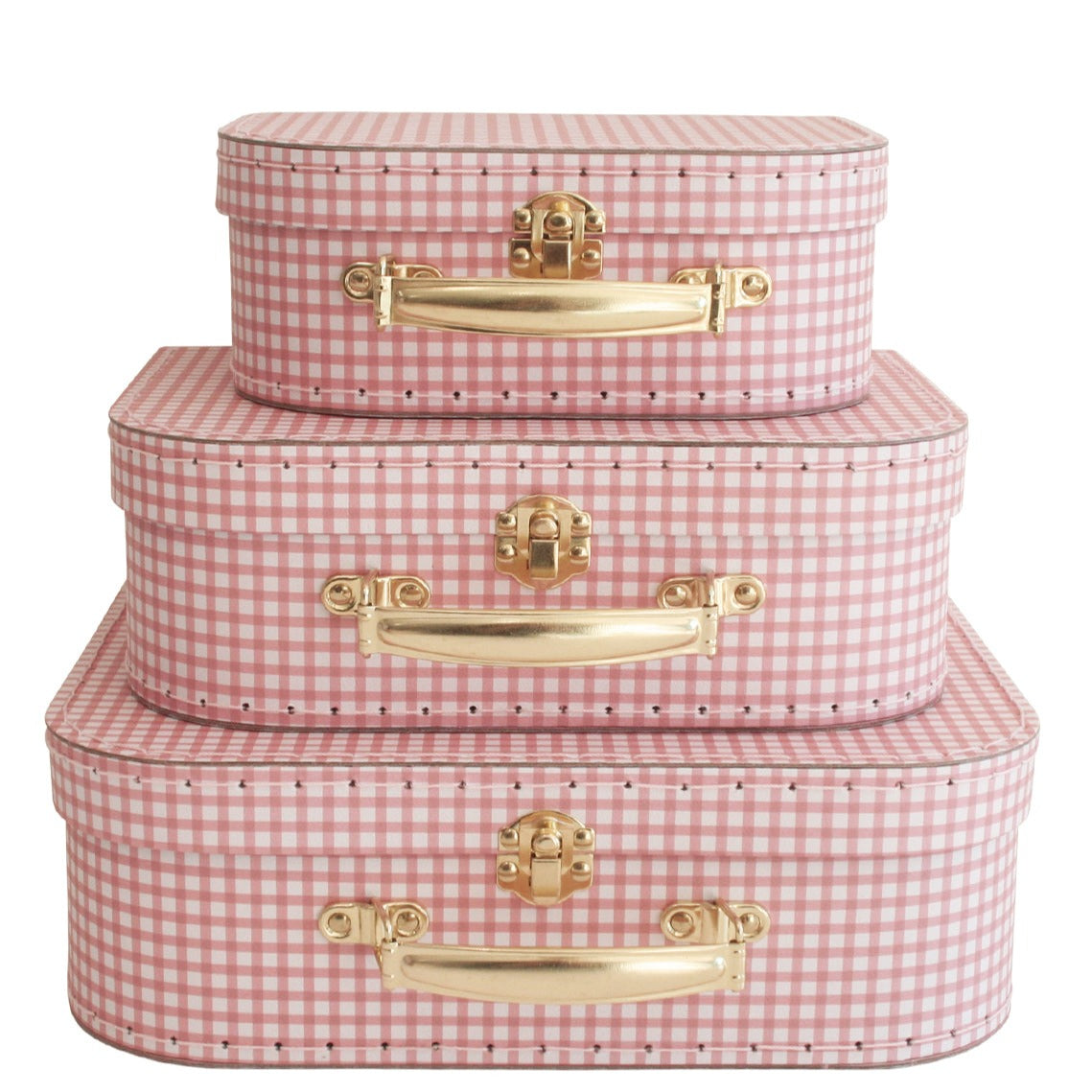 Alimrose - Kids Carry Case Set - Gingham