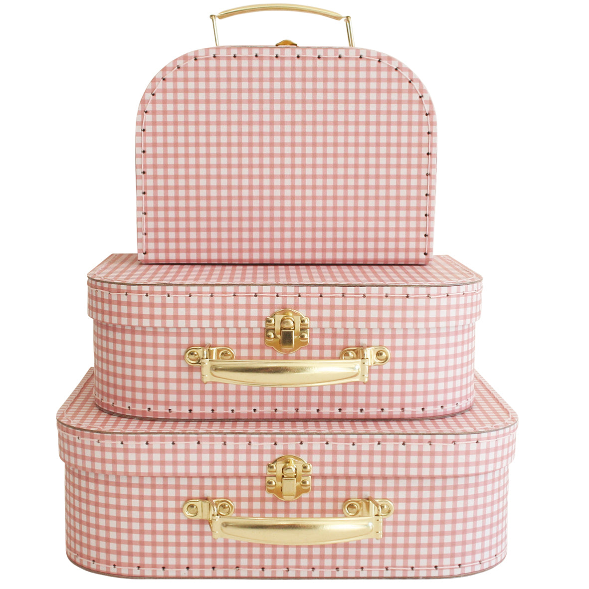 Alimrose - Kids Carry Case Set - Gingham