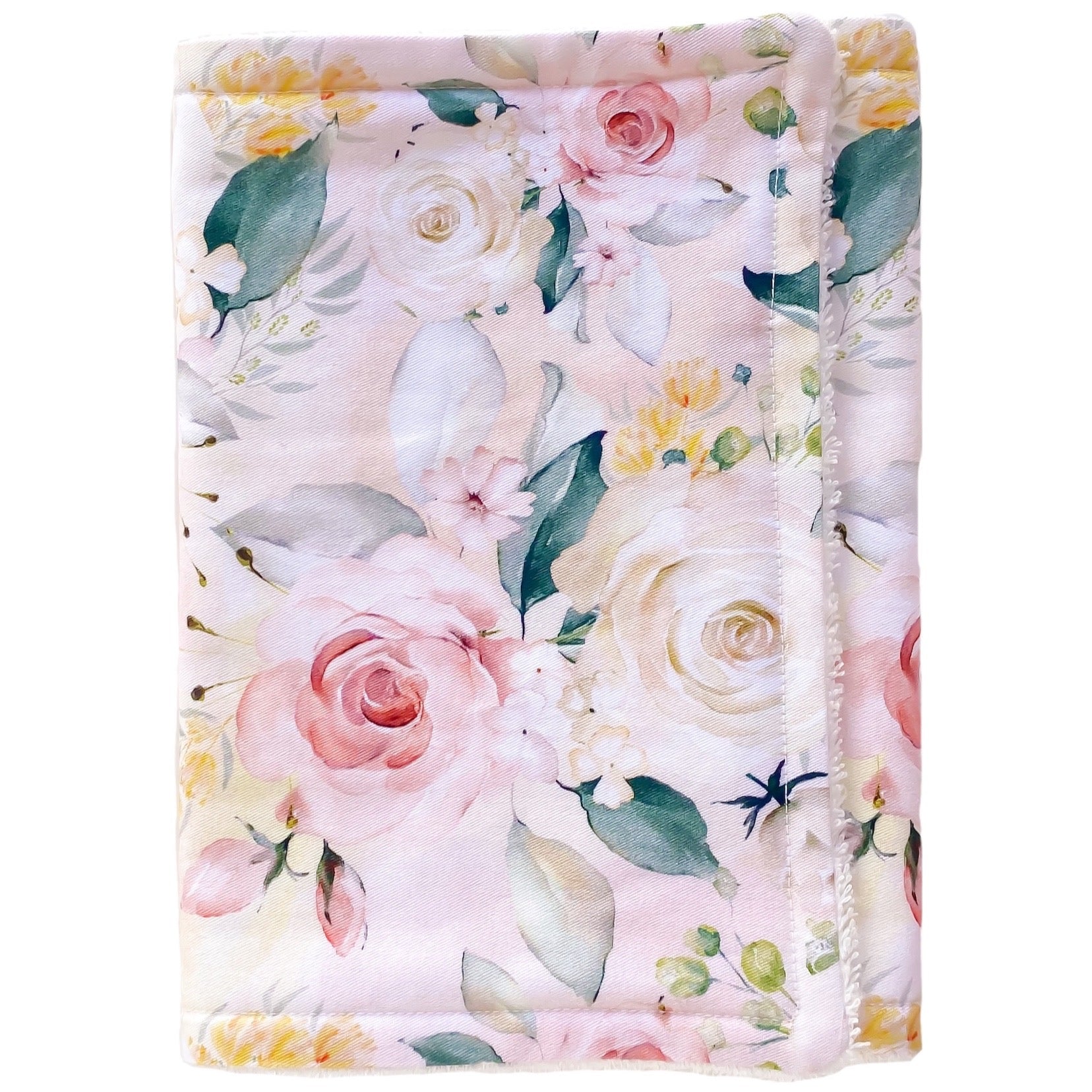 Clementine Floral Burp Cloth - Little Bambino Bear