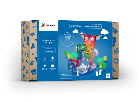 Connetix - 66 pc Ball Run Expansion Pack