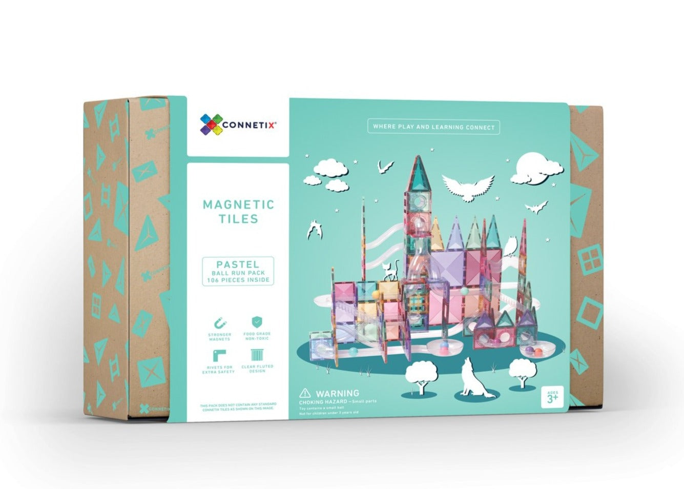 Connetix Pastel Ball Run Pack | Little Bambino Bear