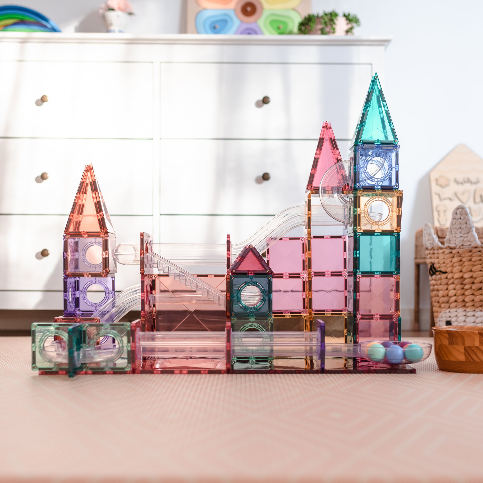 Connetix Pastel Ball Run Pack | Little Bambino Bear