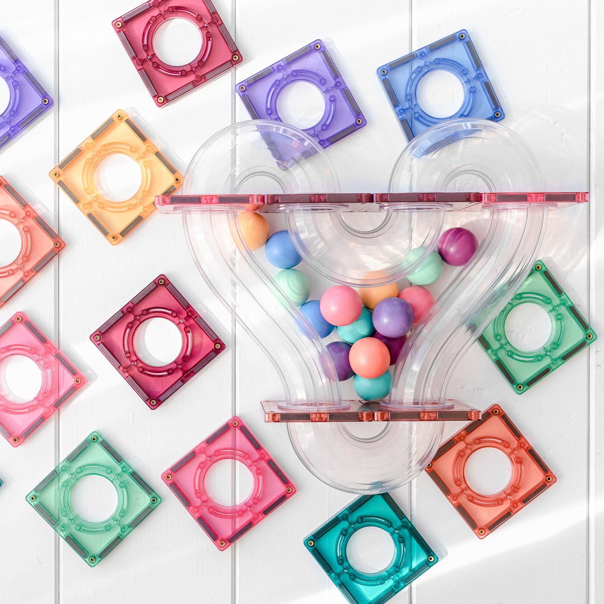 Connetix Pastel Ball Run Pack | Little Bambino Bear