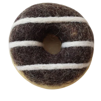 Juni Moon Dark Choc Stripe Donut