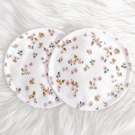 Nursing Pads - Daisy Floral - Little Bambino Bear