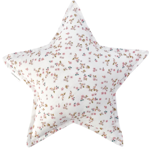Daisy Floral Star Cushion | Little Bambino Bear 