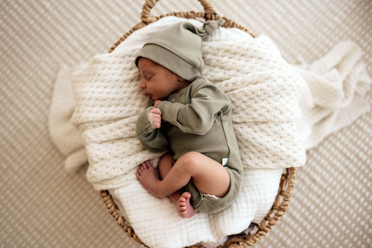 Dewkist Ribbed Knotted Beanie - Snuggle Hunny Kids