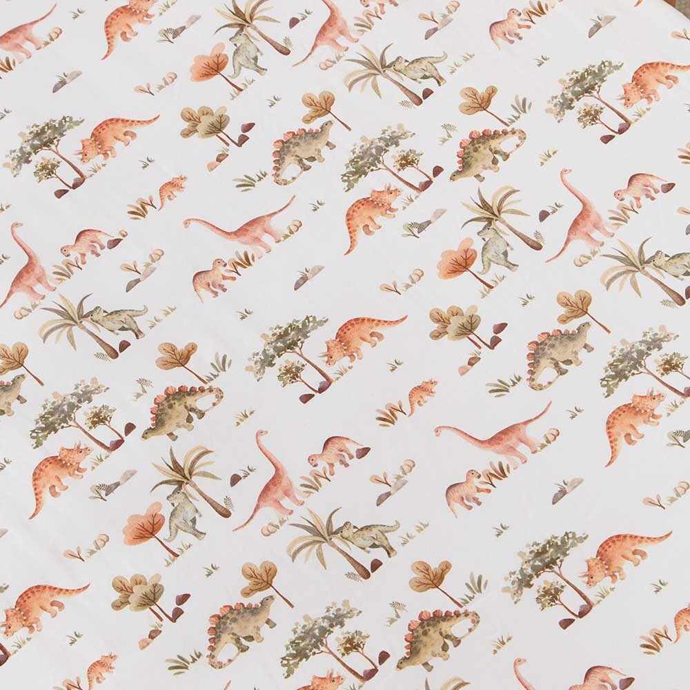 Snuggle Hunny Kids - Dino Bassinet Sheet / Change Pad Cover