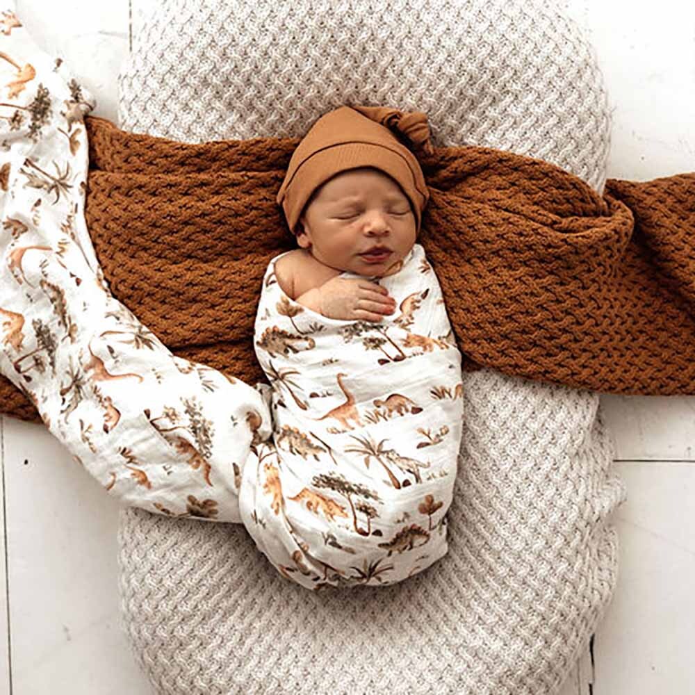 Snuggle Hunny Kids - Dino Organic Muslin Wrap