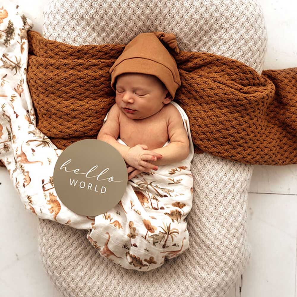 Snuggle Hunny Kids - Dino Organic Muslin Wrap