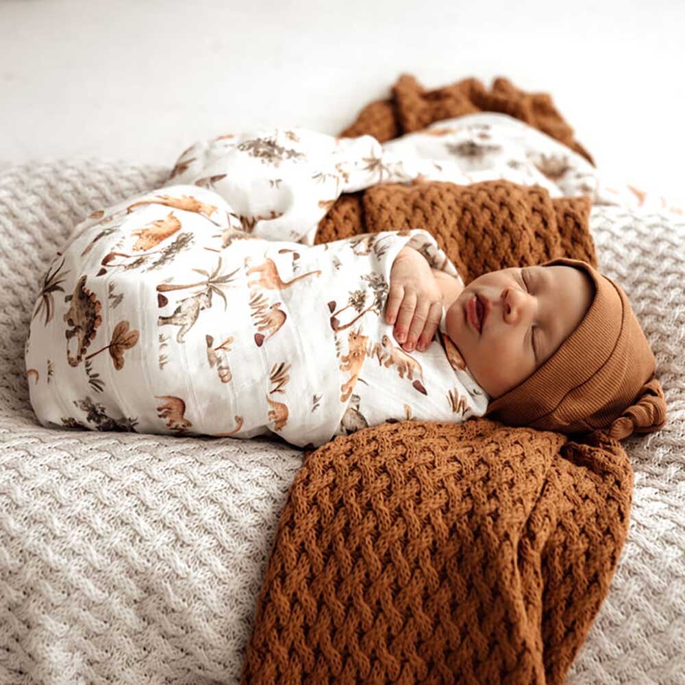 Snuggle Hunny Kids - Dino Organic Muslin Wrap