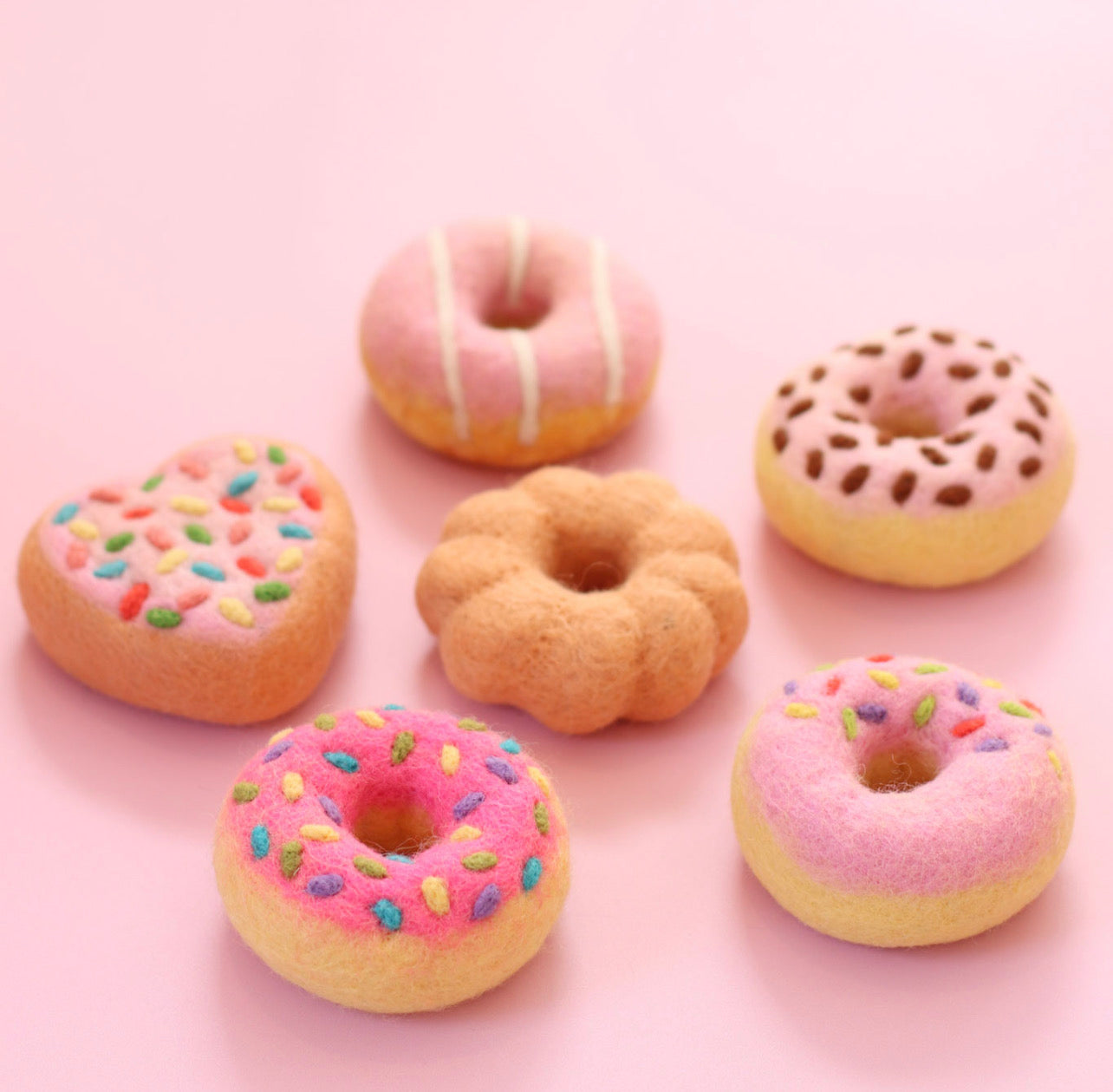 Juni Moon Felt Donuts