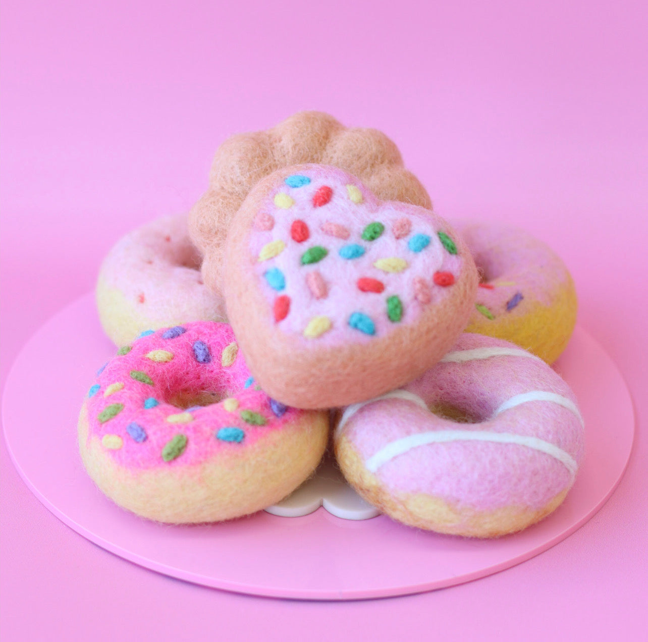 Juni Moon Felt Donuts