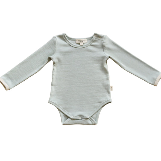 Dusty Sage Long Sleeve Onesie