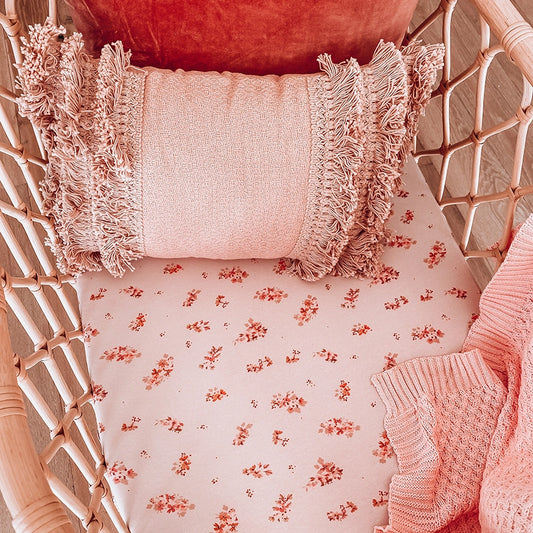 Snuggle Hunny Kids - Bassinet Sheet / Change Pad Cover - Esther