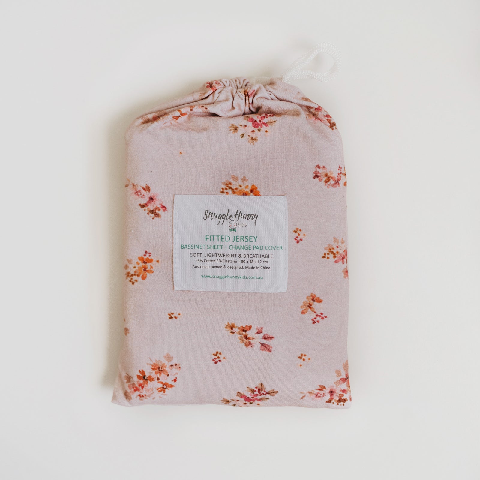 Snuggle Hunny Kids - Bassinet Sheet / Change Pad Cover - Esther