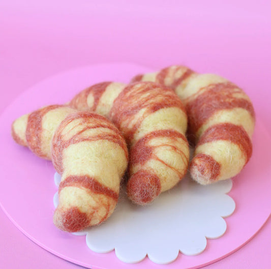 Juni Moon Felt Croissants - 3 pce