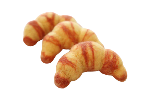 Juni Moon Felt Croissants - 3 pce