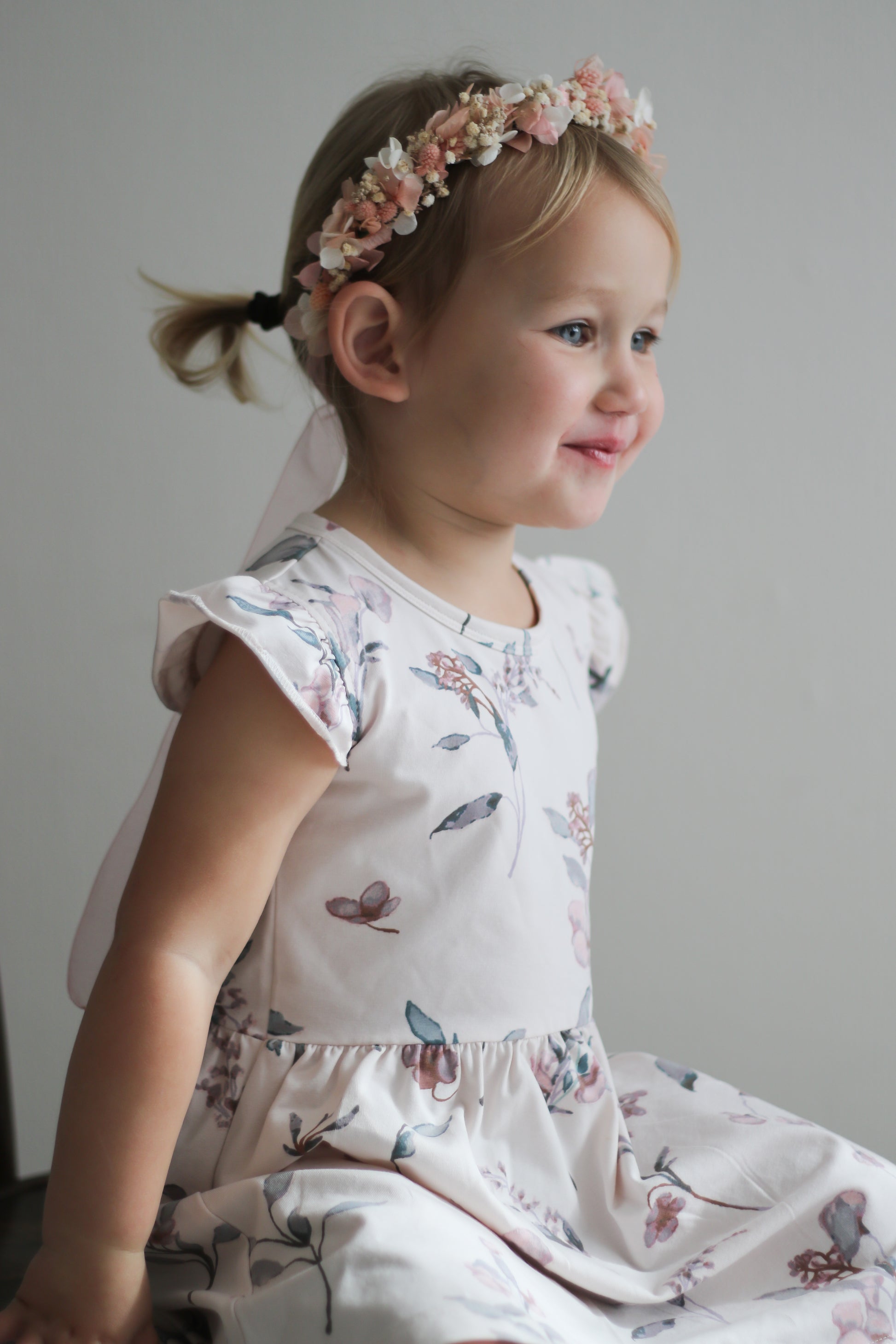 Florence Flutter Dress by Burrow and Be