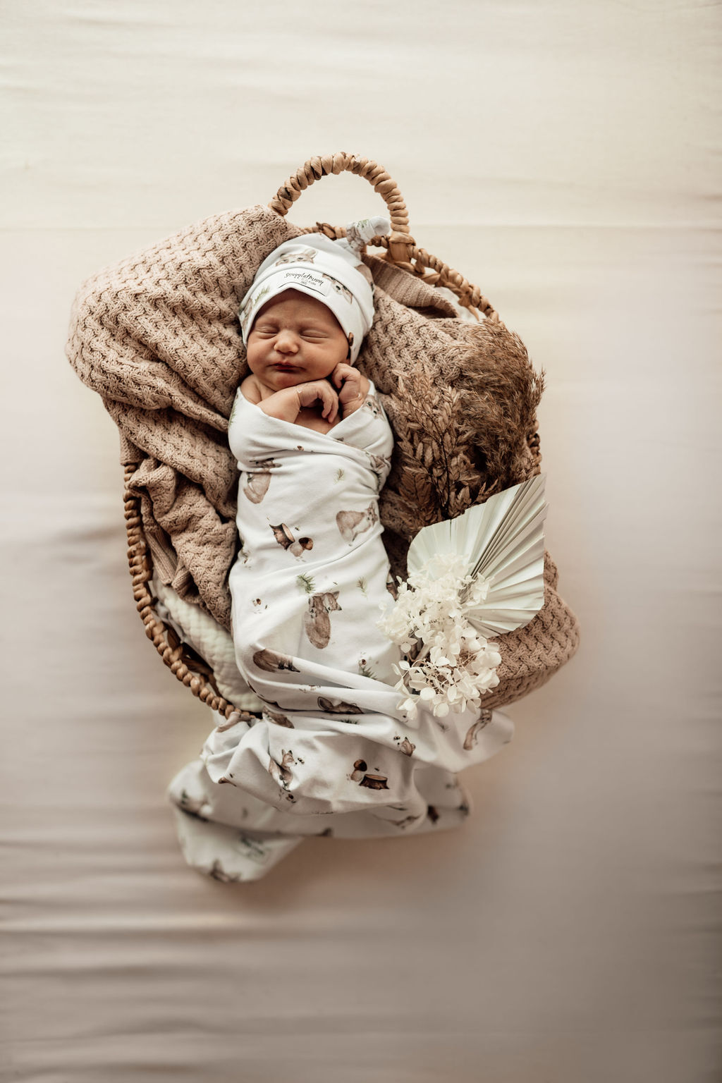 Fox Jersey Wrap Set - Snuggle Hunny Kids | Little Bambino Bear