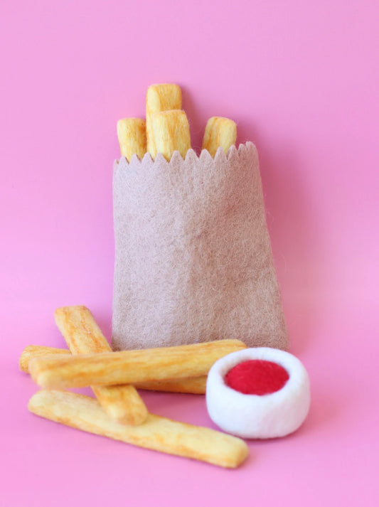 Juni Moon French Fries with Tomato Sauce