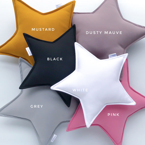 Deluxe Star Cushion Colours - Little Bambino Bear