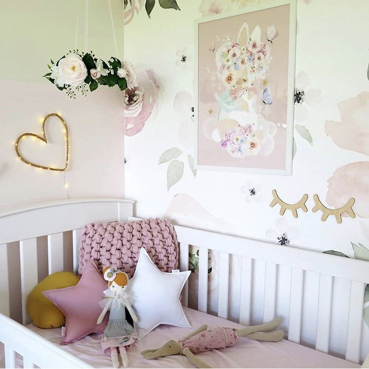 Little Bambino Bear - Mini Star Cushion - Made to order - Little Bambino Bear
