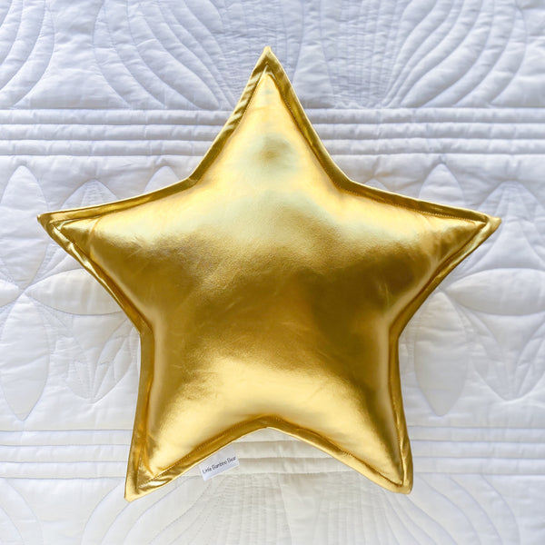 Gold Star Cushion - Little Bambino Bear