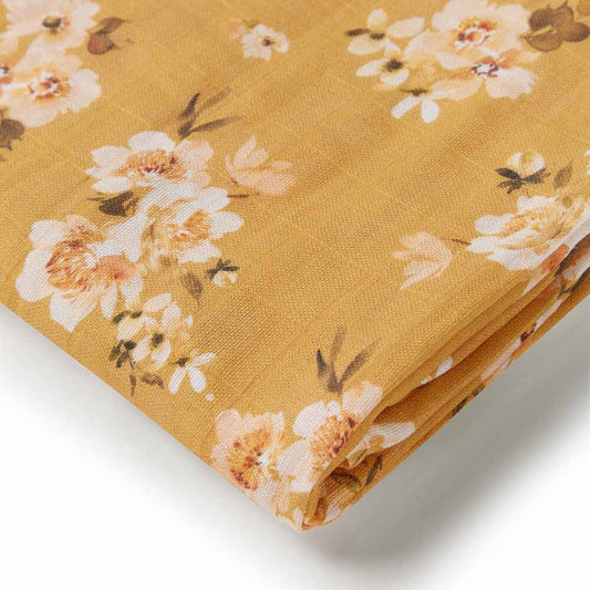 Snuggle Hunny Kids - Golden Flower Organic Muslin Wrap
