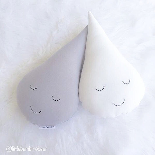 Little Bambino Bear Raindrop Cushion - Little Bambino Bear