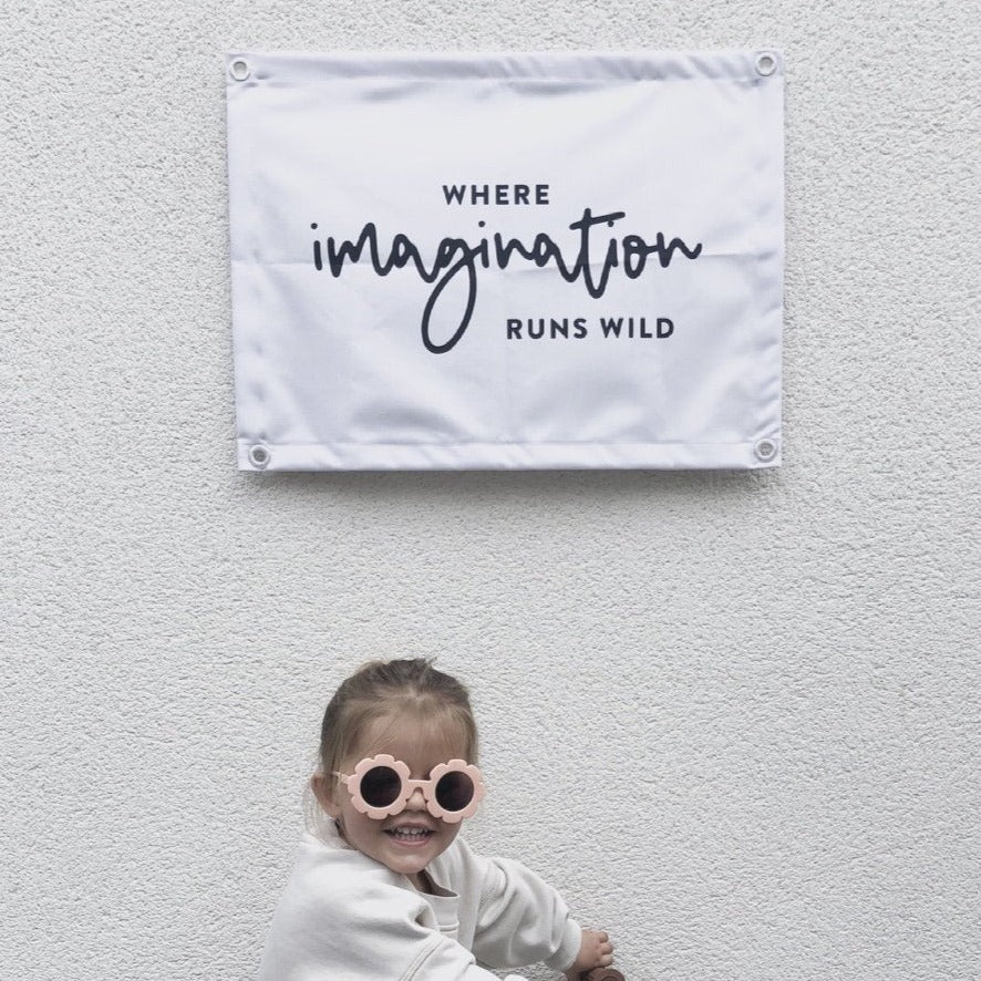 Leonie and the Leopard  - Imagination Outdoor Flag
