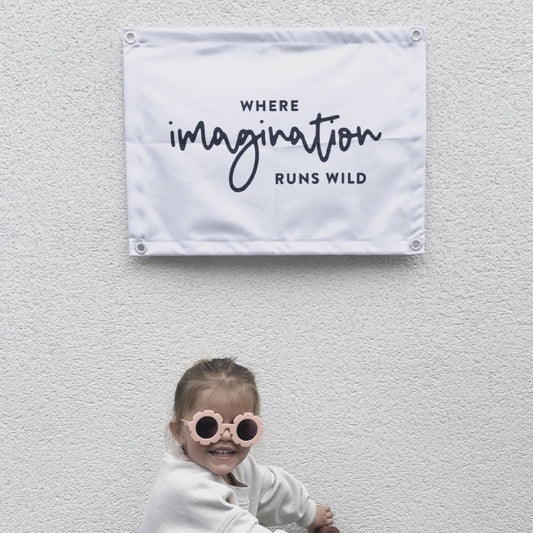 Leonie and the Leopard  - Imagination Outdoor Flag