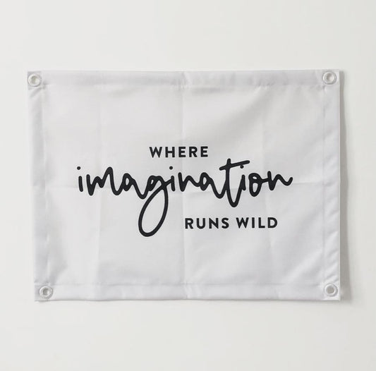 Leonie and the Leopard  - Imagination Outdoor Flag