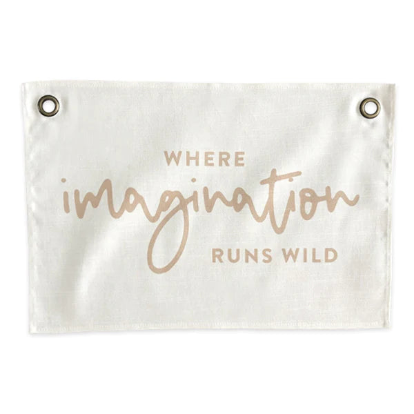 Leonie and the Leopard - Imagination Mini Flag