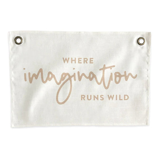 Leonie and the Leopard - Imagination Mini Flag