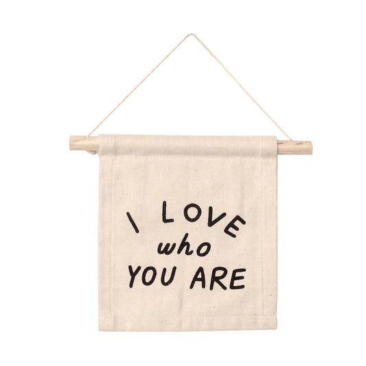 Imani Collective - I Love Who You Are Hang Sign