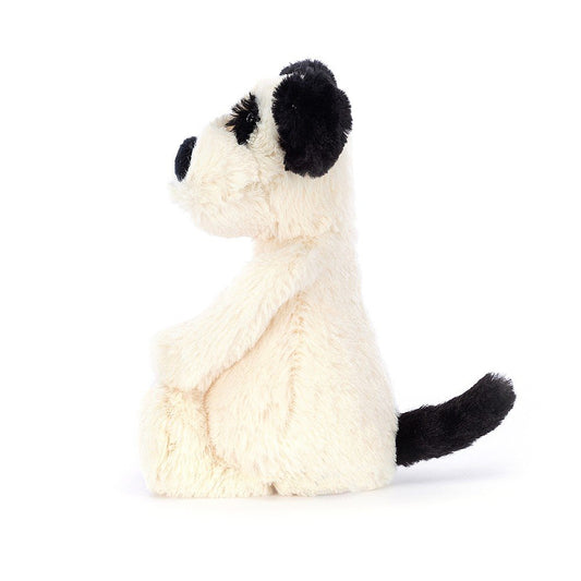 Jellycat Bashful Black and Cream Puppy - Small