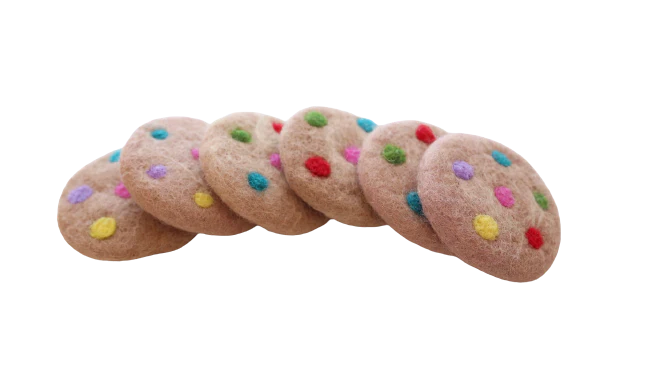 Juni Moon Dotty cookies - 6 pce