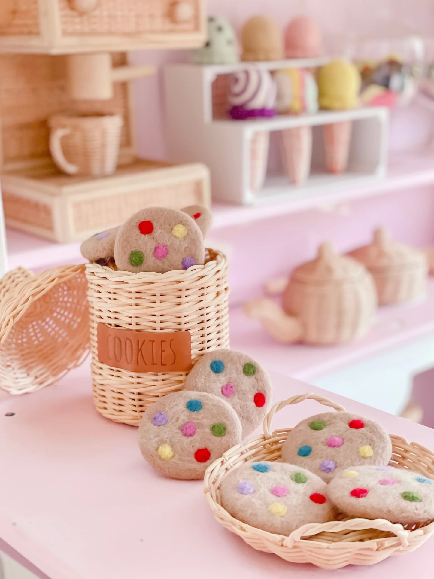 Juni Moon Dotty cookies - 6 pce