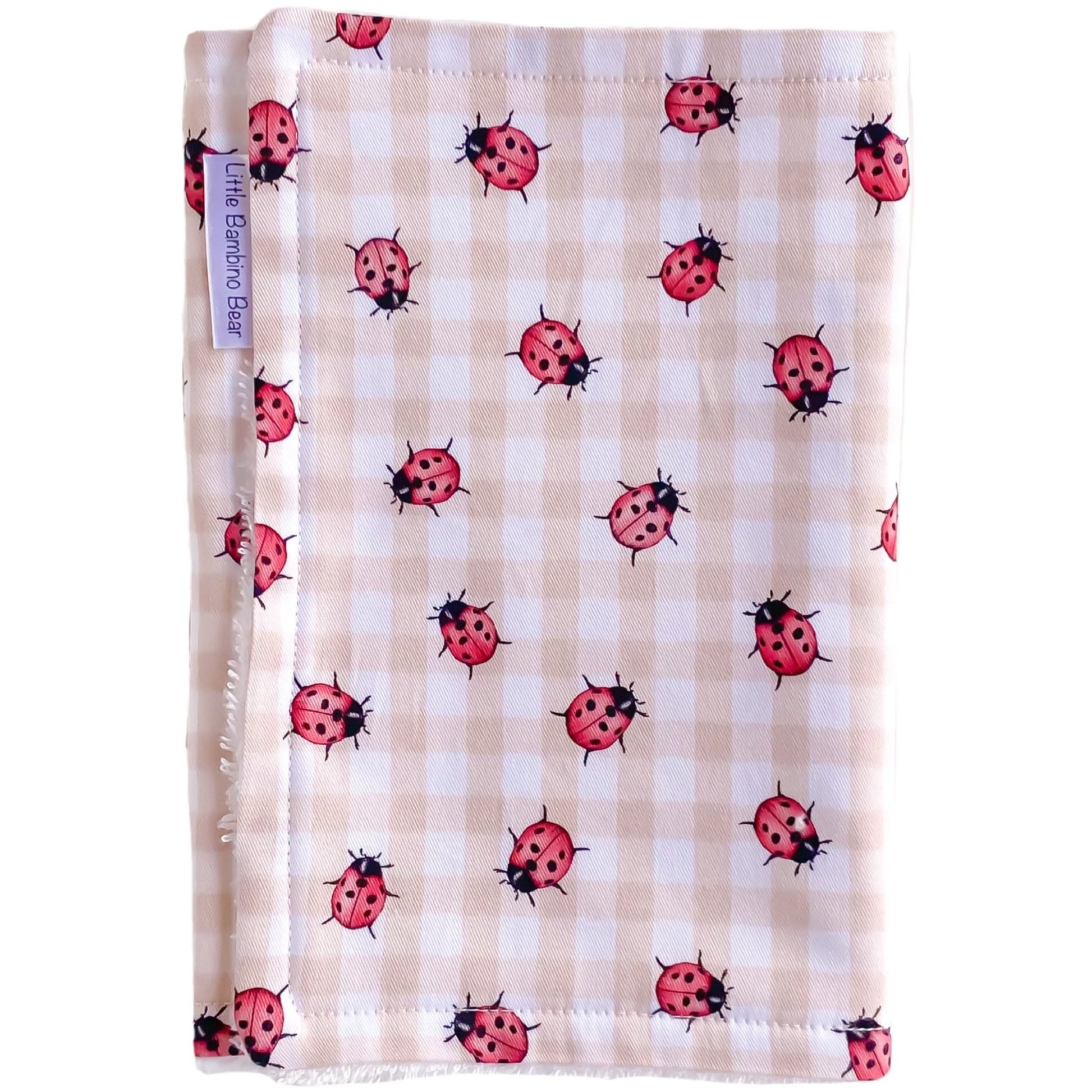 Premium Burp Cloth - Ladybug