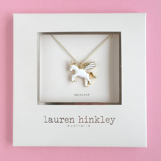 Lauren Hinkley - Flying Unicorn Necklace
