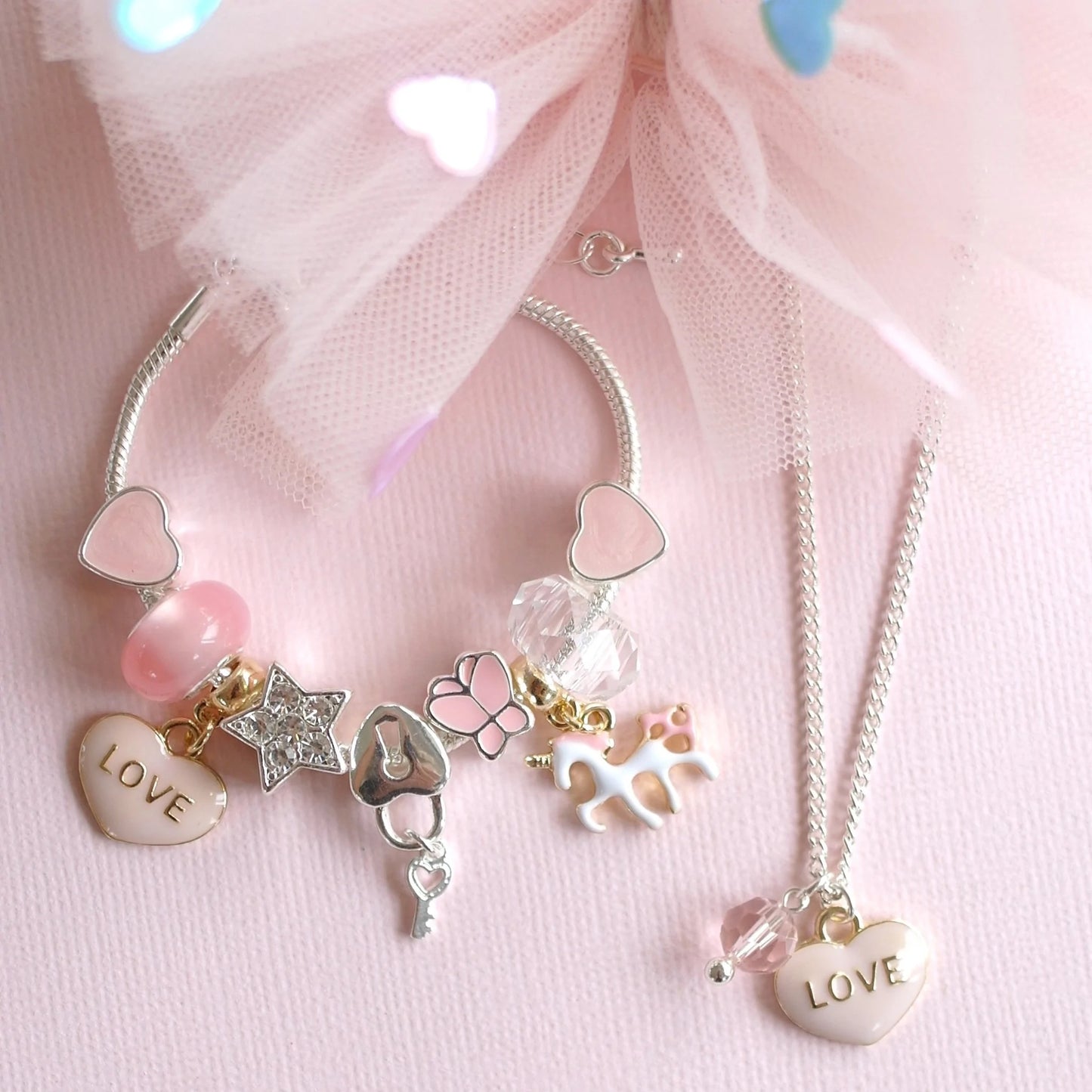 Lauren Hinkley Unicorn Charm Bracelet