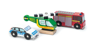 Le Toy Van - Emergency Vehicles Set