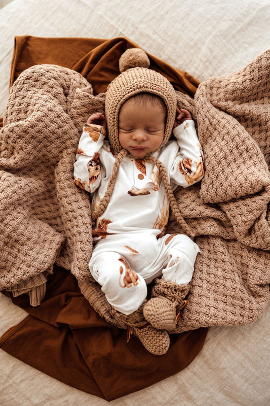 Snuggle Hunny Kids - Lion Growsuit