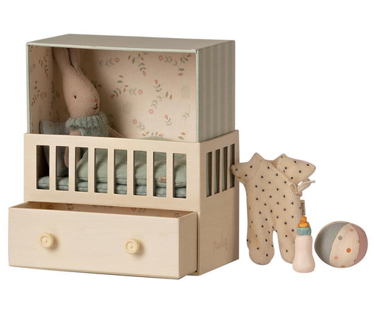 Maileg - Baby Room with Micro Rabbit