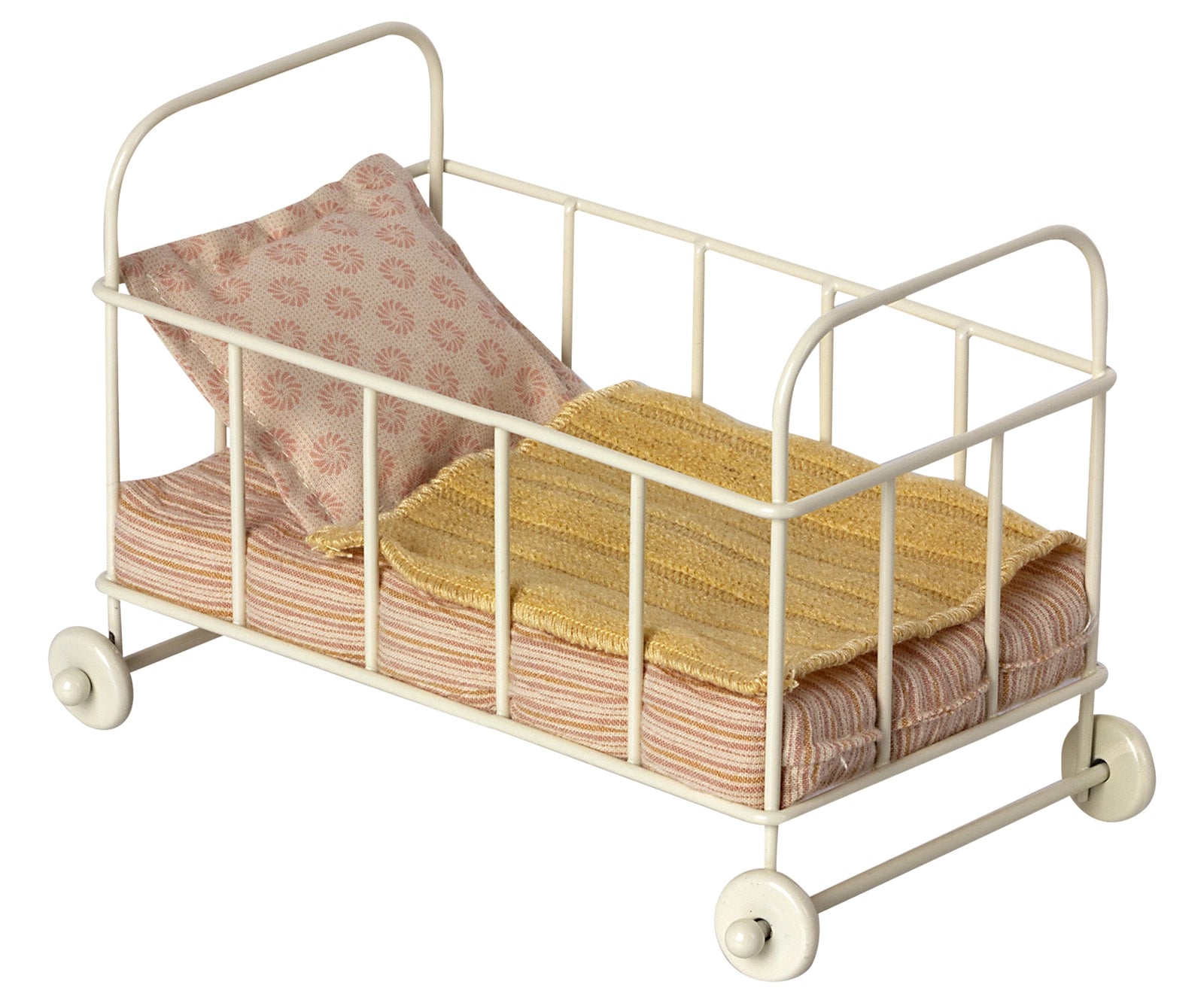 Maileg - Cot Bed Micro Rose